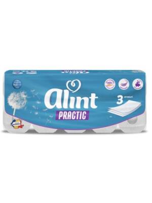 HARTIE IGIENICA ALINT 3 STR ALBA 10ROLE/SET