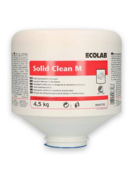 Detergent solid cu eticheta ecologica pentru masina de spalat vase  - SOLID CLEAN M 4.5KG